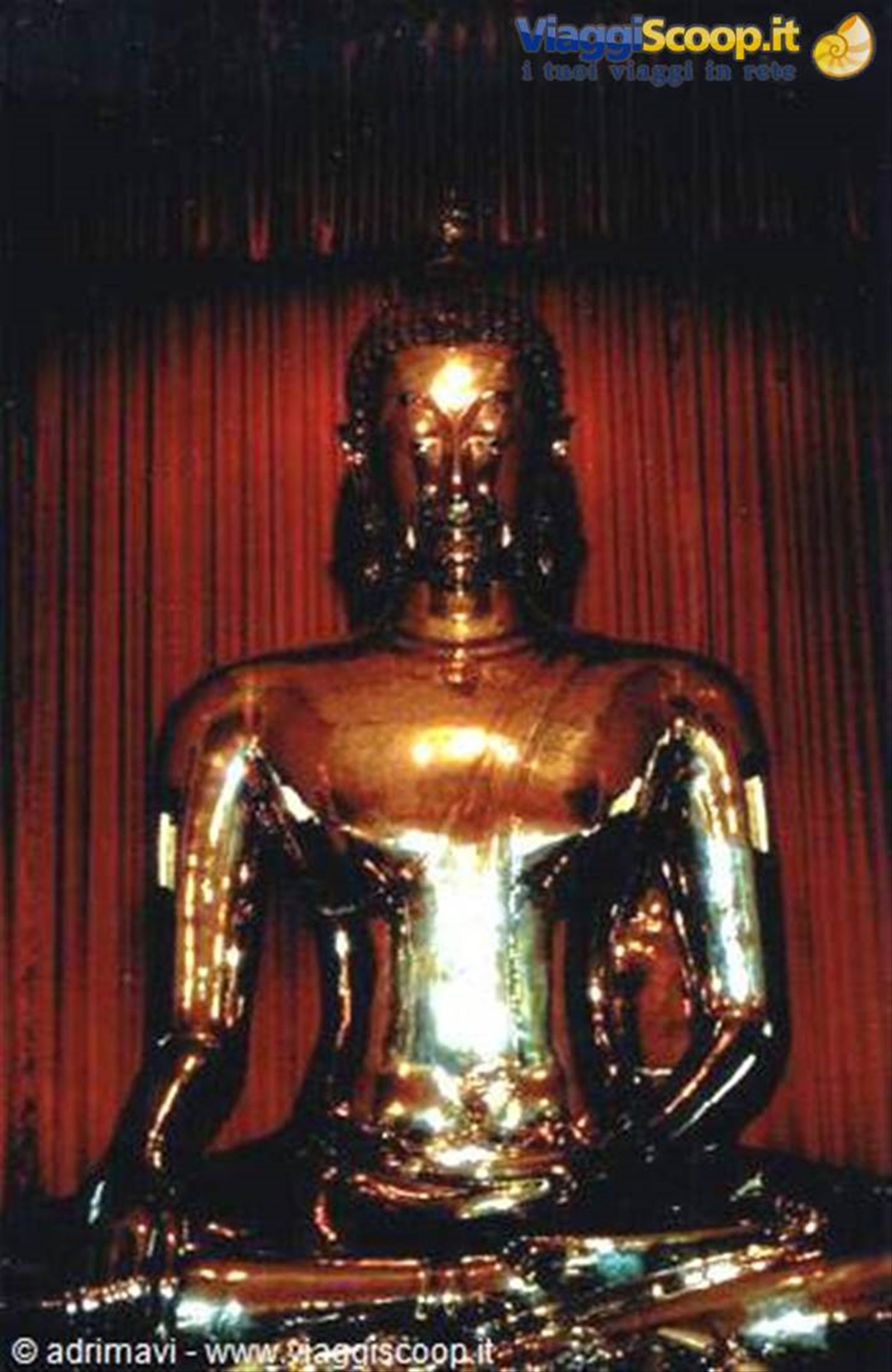 Buddha d'oro del Wat Trai Mit - Bangkok