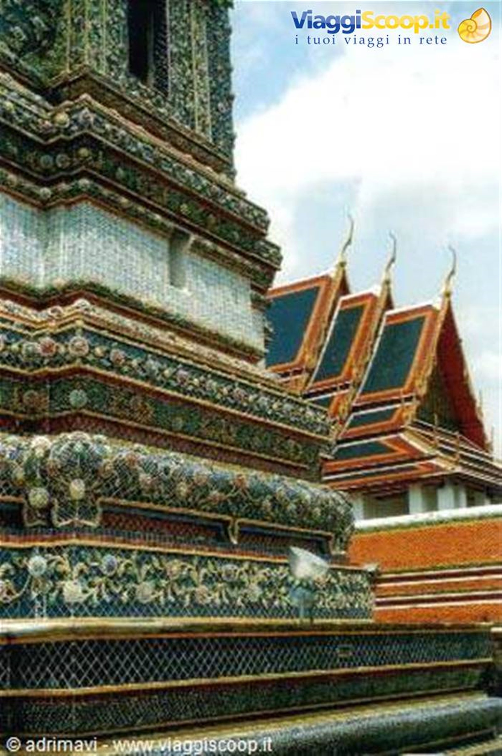 scorcio del Wat Phra Jetubon - Bangkok