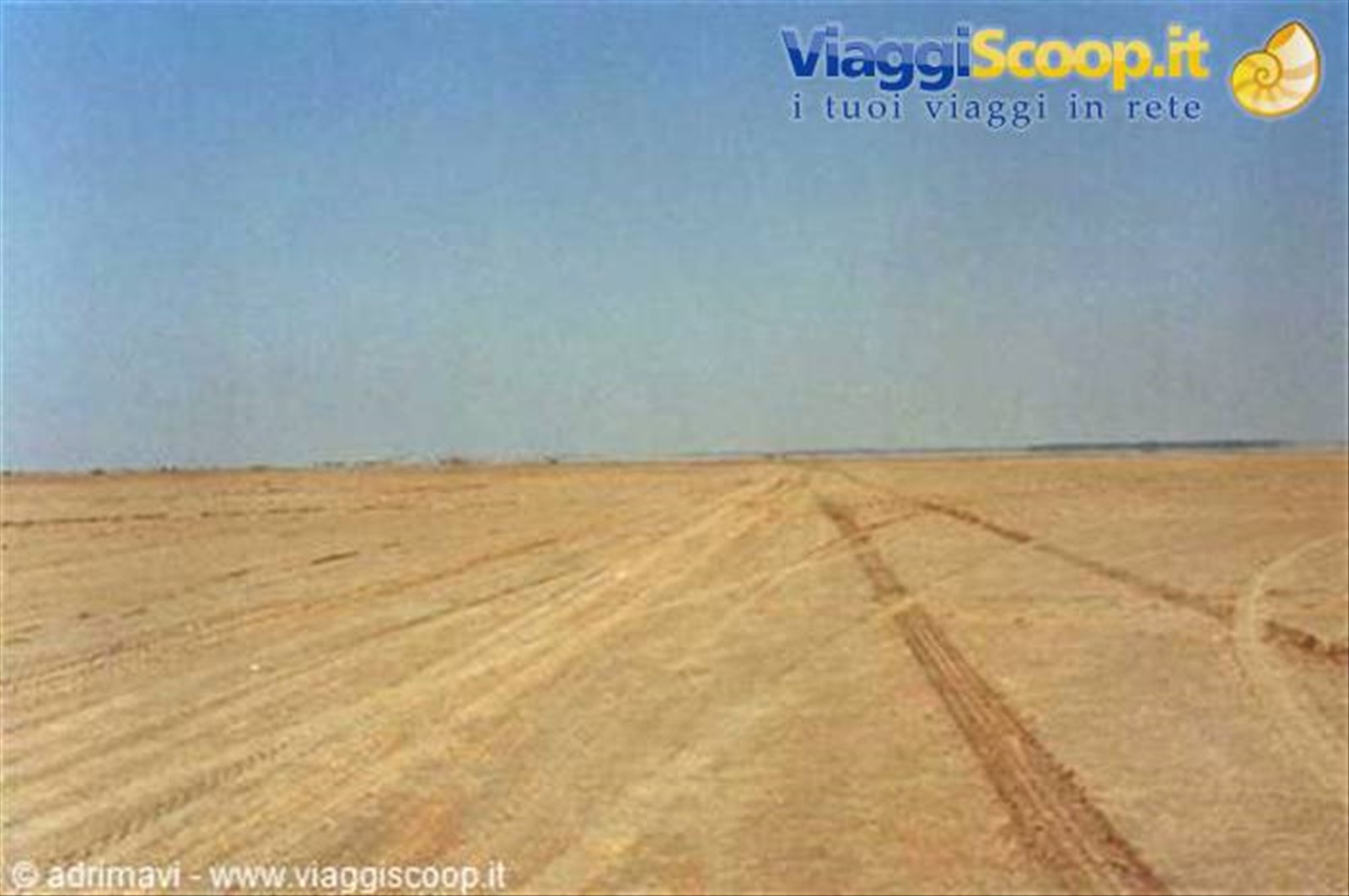 miraggi sul Chott el Jerid