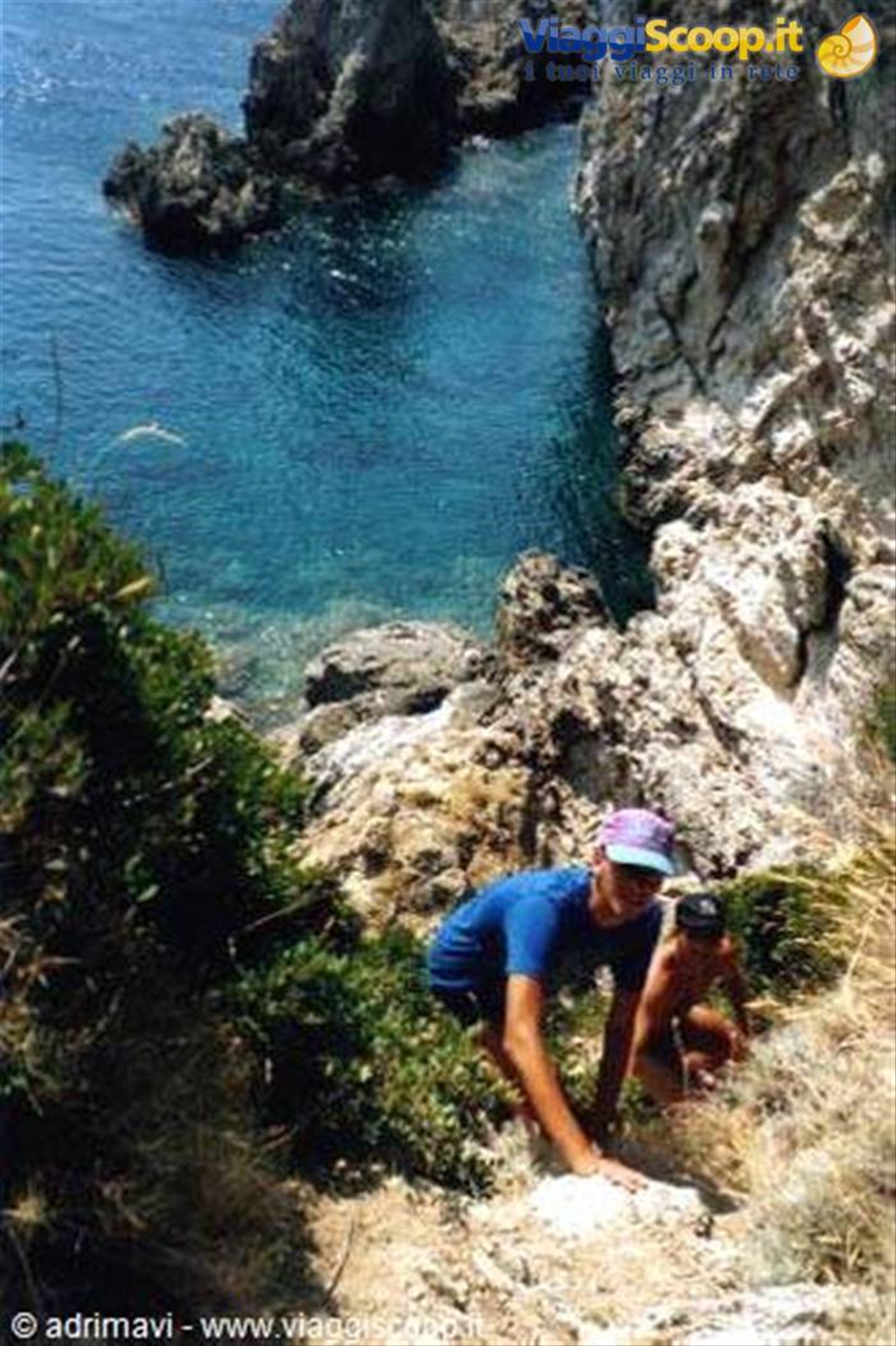 scogliere presso Cape Arilas- Corfù