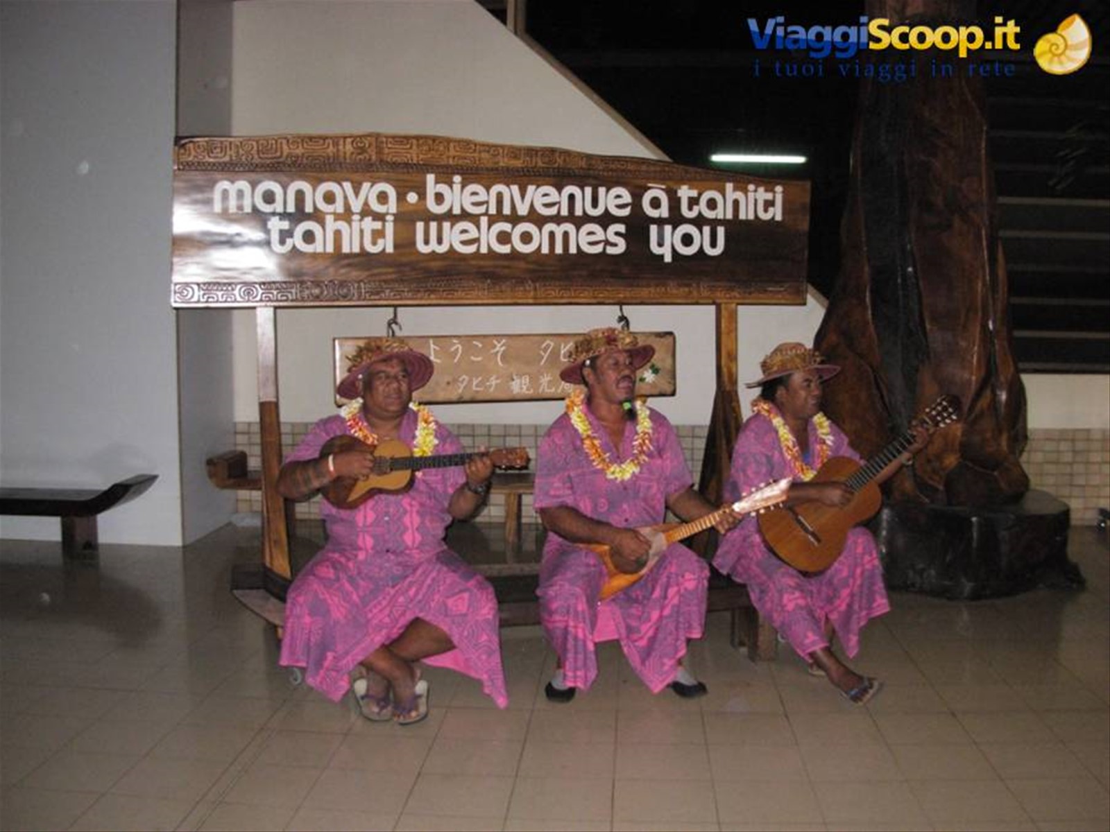 Arrivo a Tahiti