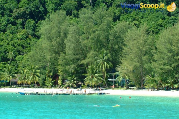 Spiaggia del Perhentian Island resort