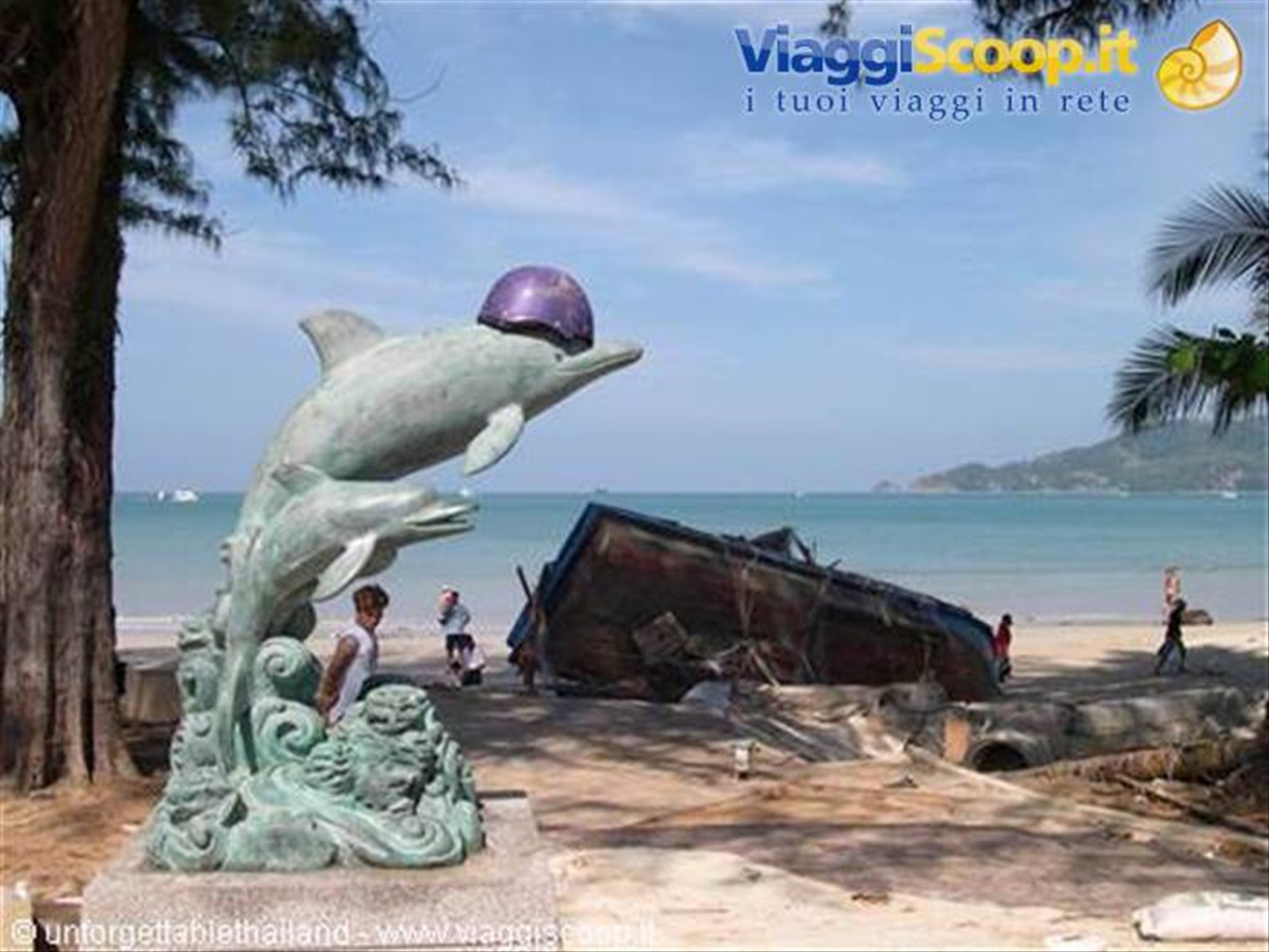 il 28/12/2004 mattina a Patong-Phuket