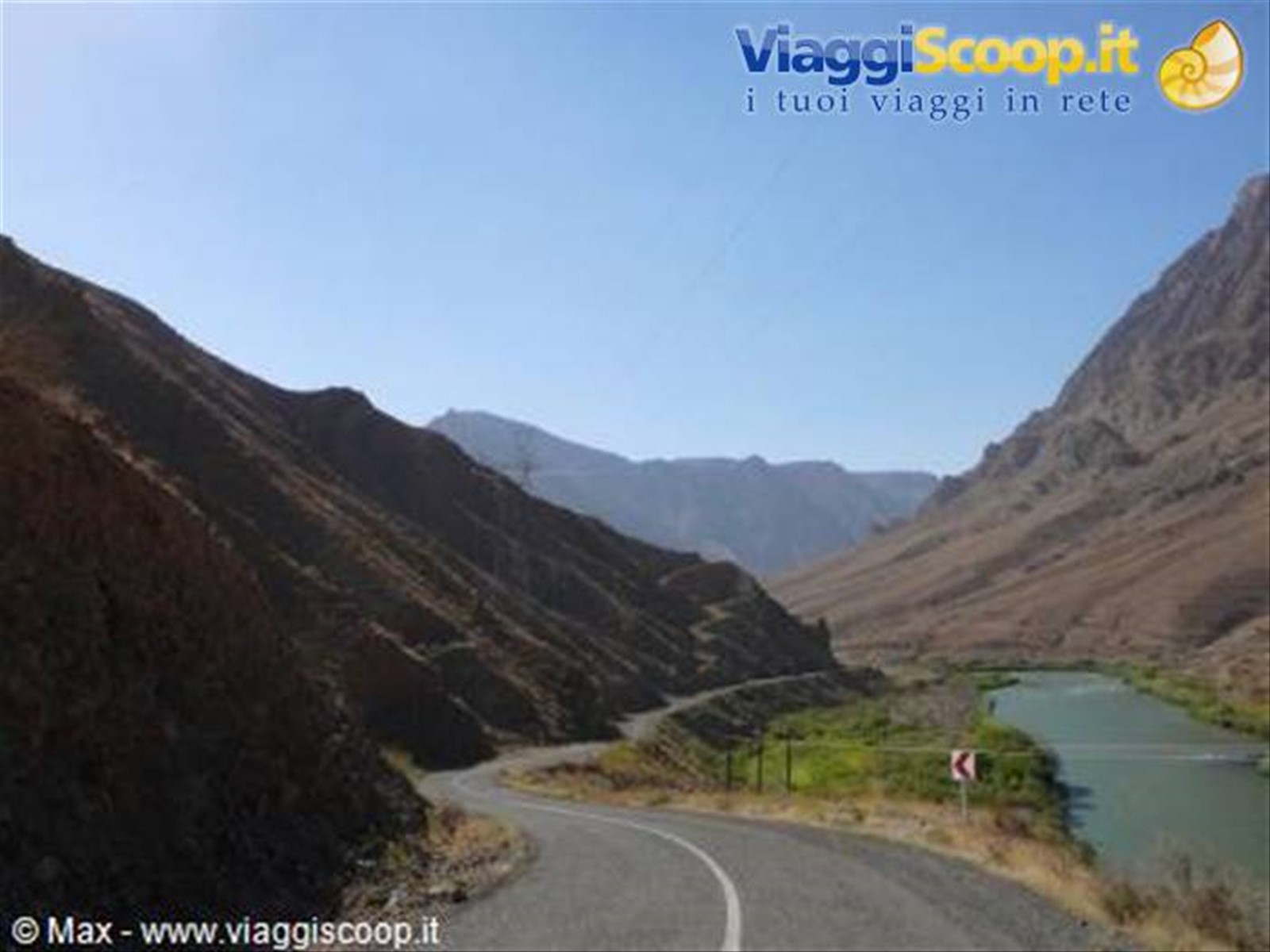 In viaggio verso S.Stefano al confine con l'Azerbaijan ex URSS