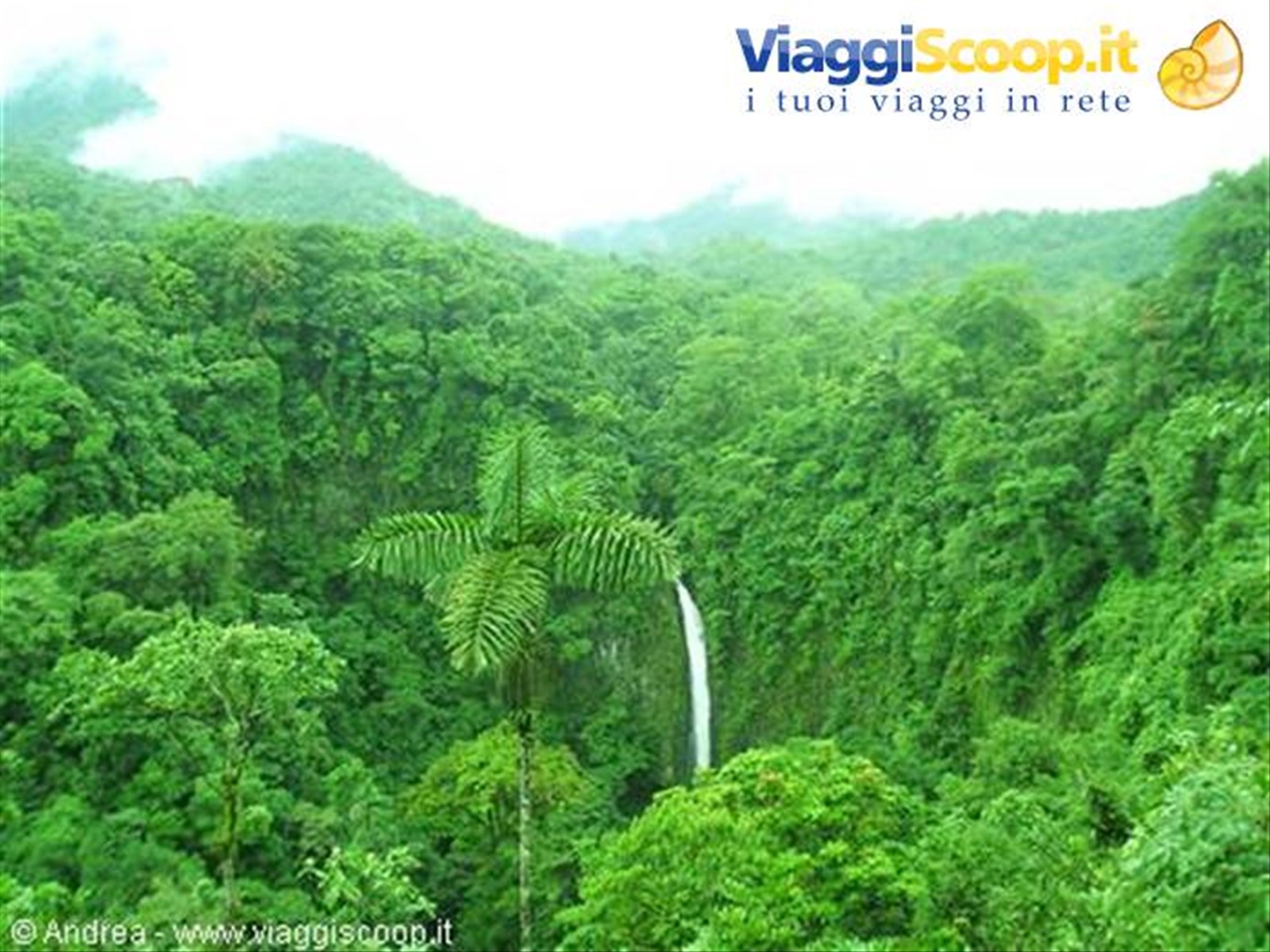 Catarata del Rio Fortuna, Arenal Volcán