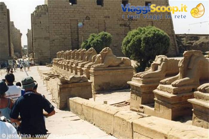 entrata tempio karnak