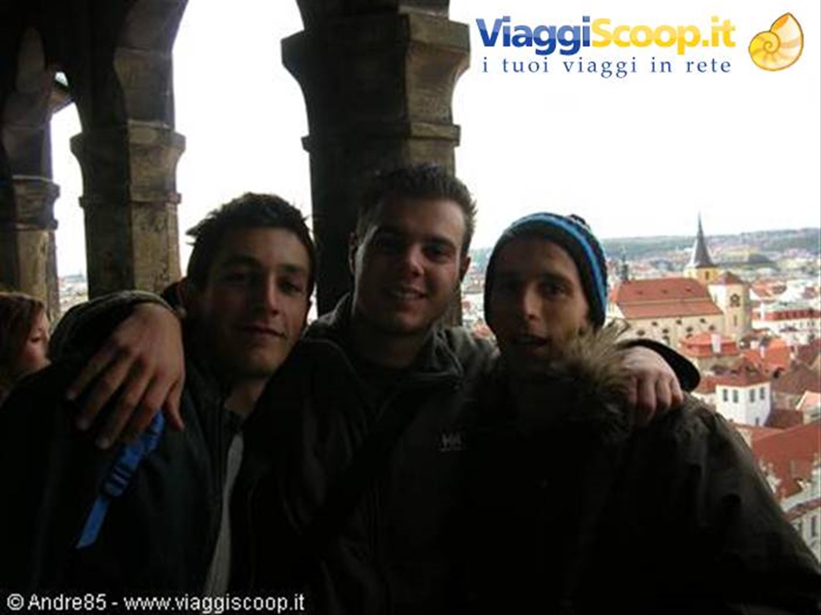 a Praga bisogna salire tanti gradini