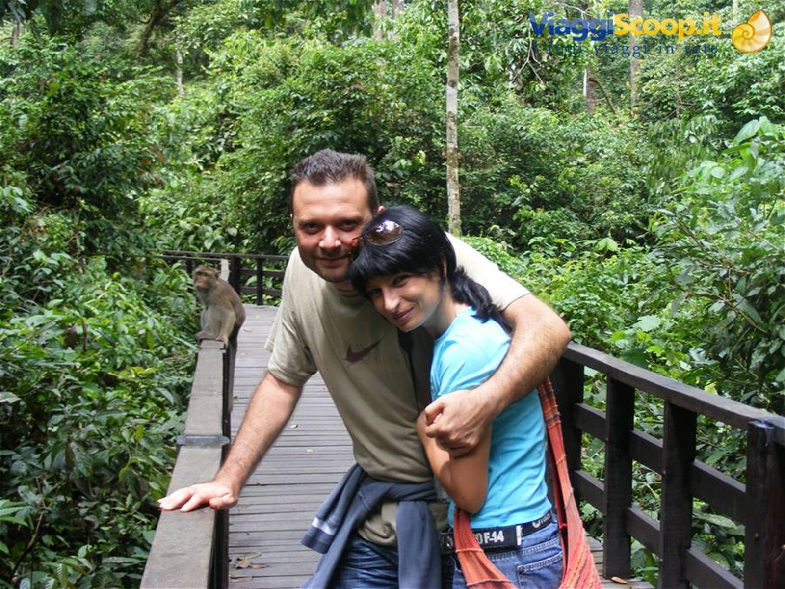 IO E GIUSY AL SEPILOK ORANG UTAN CENTRE