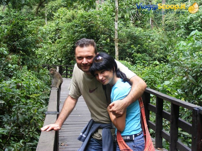 IO E GIUSY AL SEPILOK ORANG UTAN CENTRE