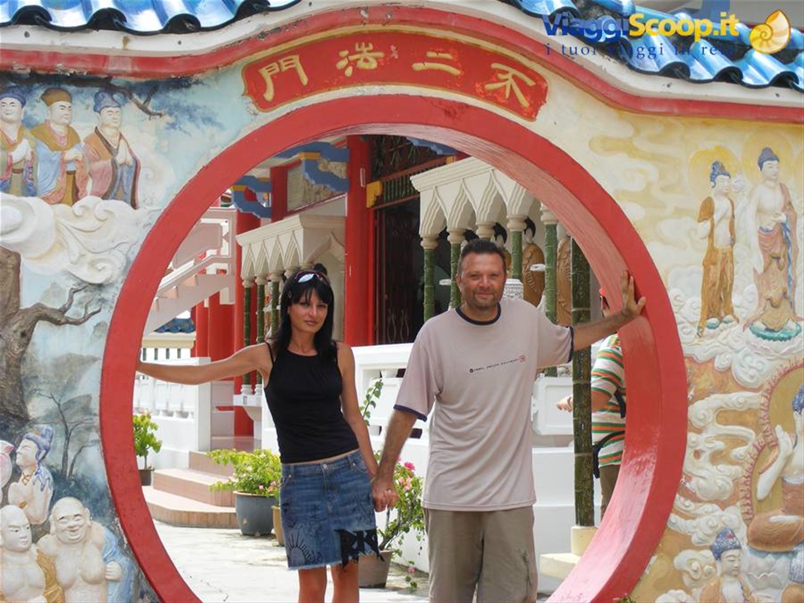 Noi nell'isola di Penang