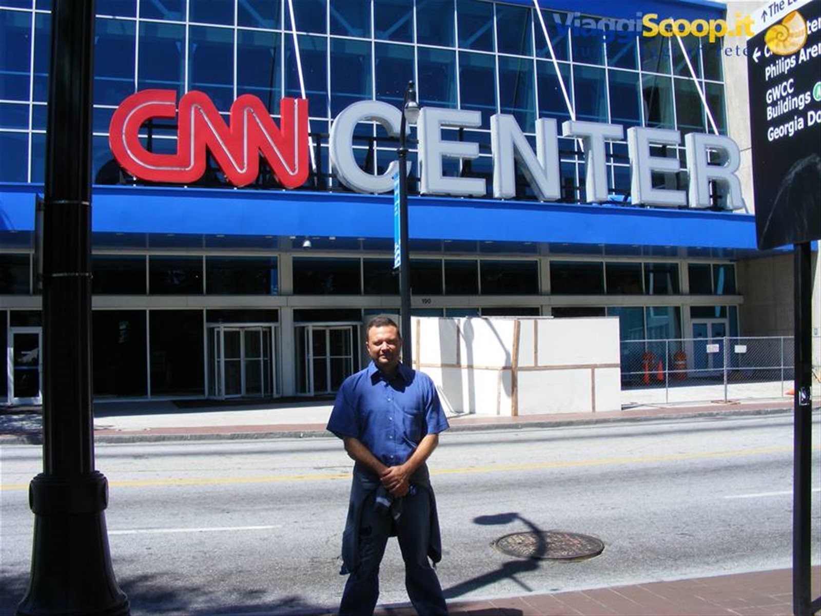 Atlanta: davanti gli uffici della CNN