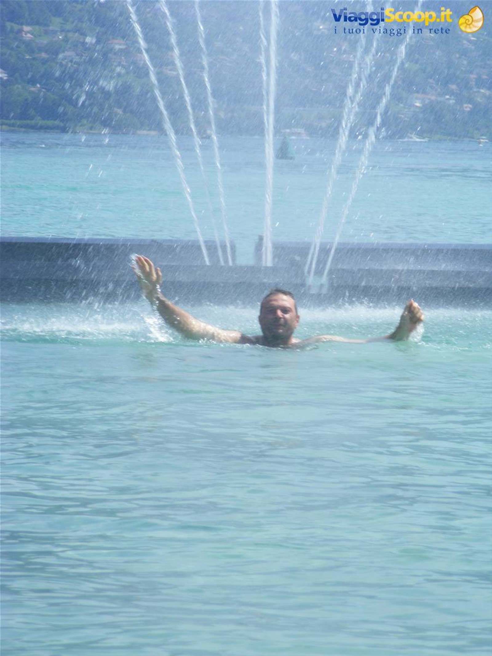IL MIO BAGNO NEL LAGO DI ANNECY