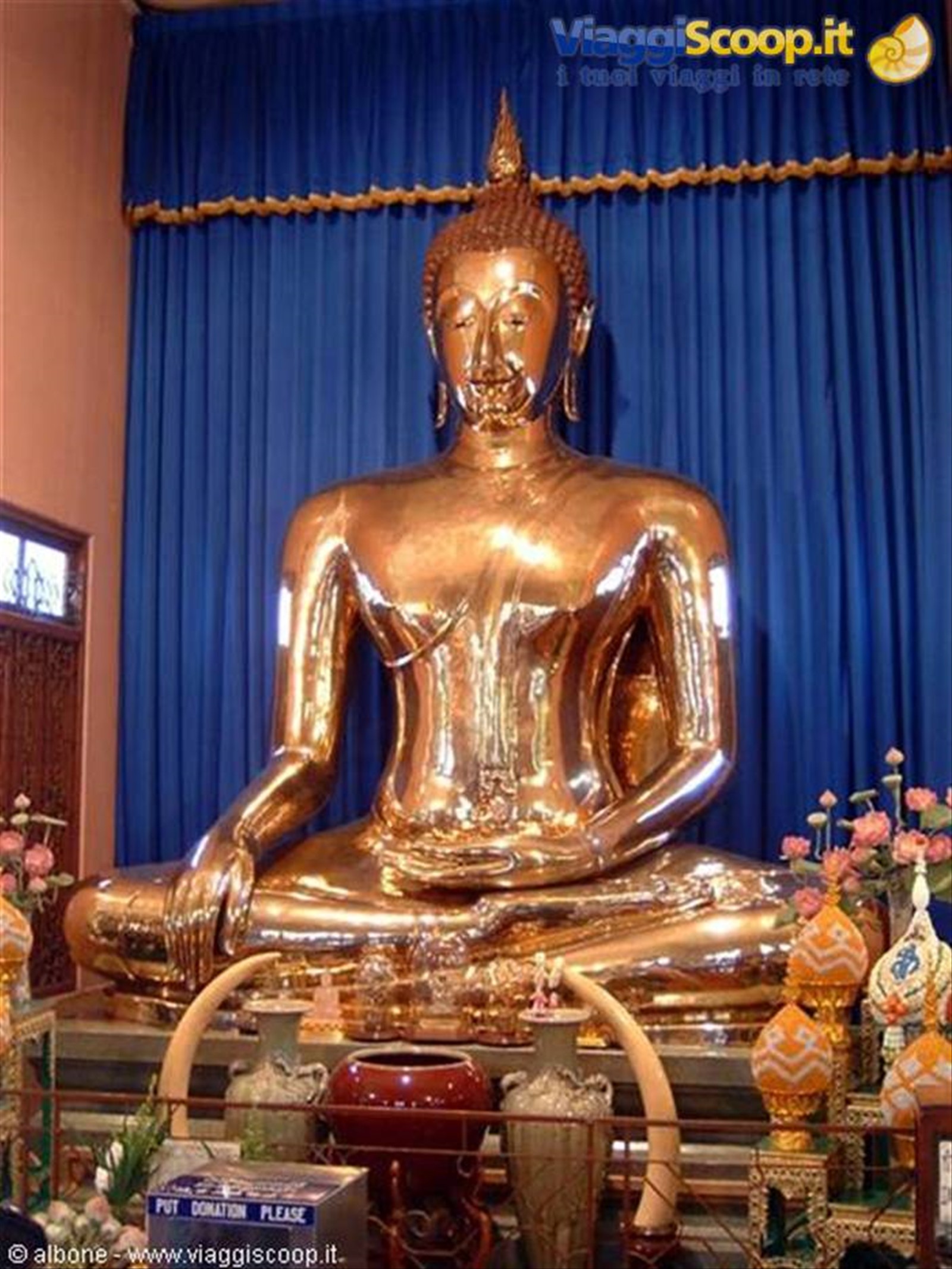 Bangkok - Wat Traimit - Tempio del Buddha d'Oro
