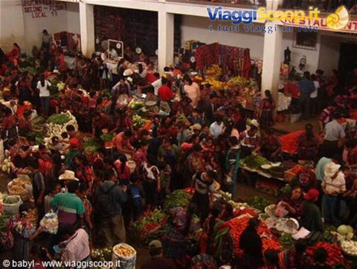 parte di mercato di Chichicastenango