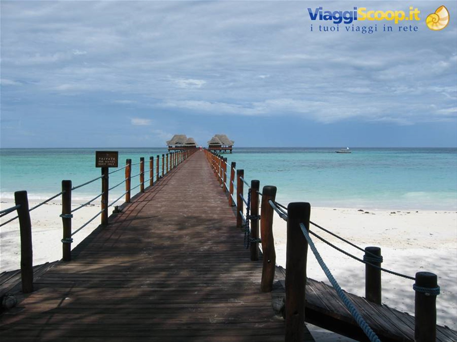 Dongwe Village - Il pontile