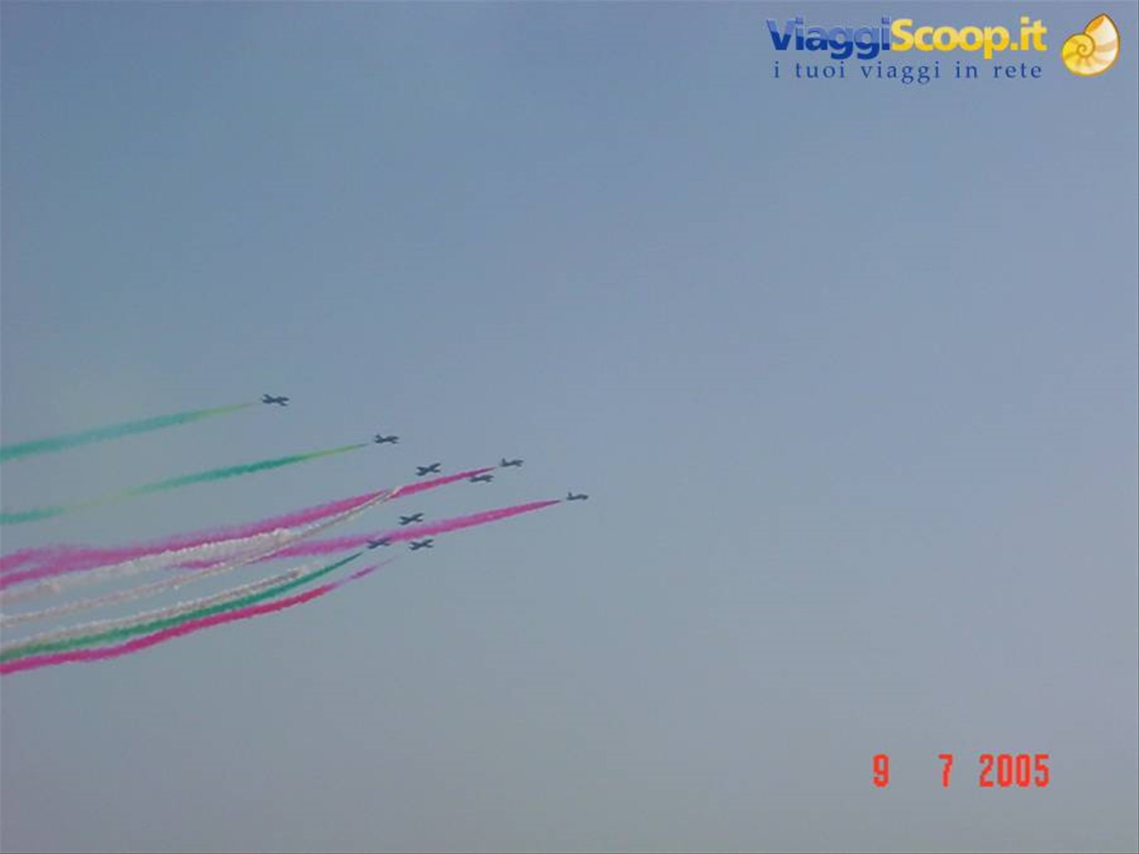 9 luglio 2005: frecce tricolori a Siracusa