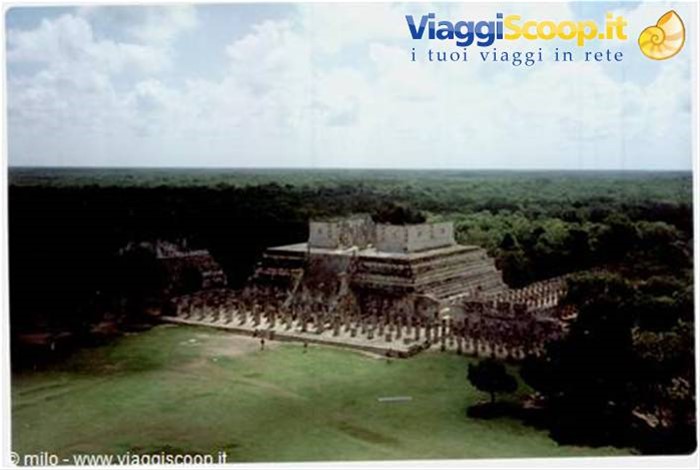 tempio mille colonne - chichen itza
