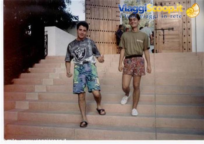io e enzo nel 1992...che vergogna!!!!