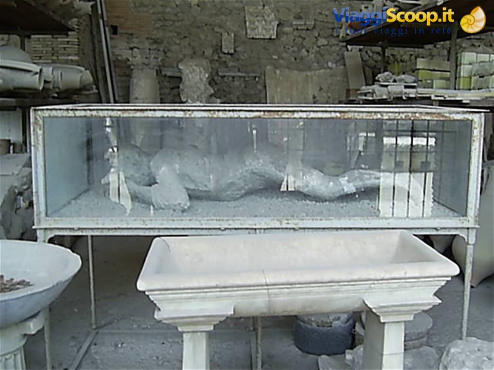 pompei, calchi umani