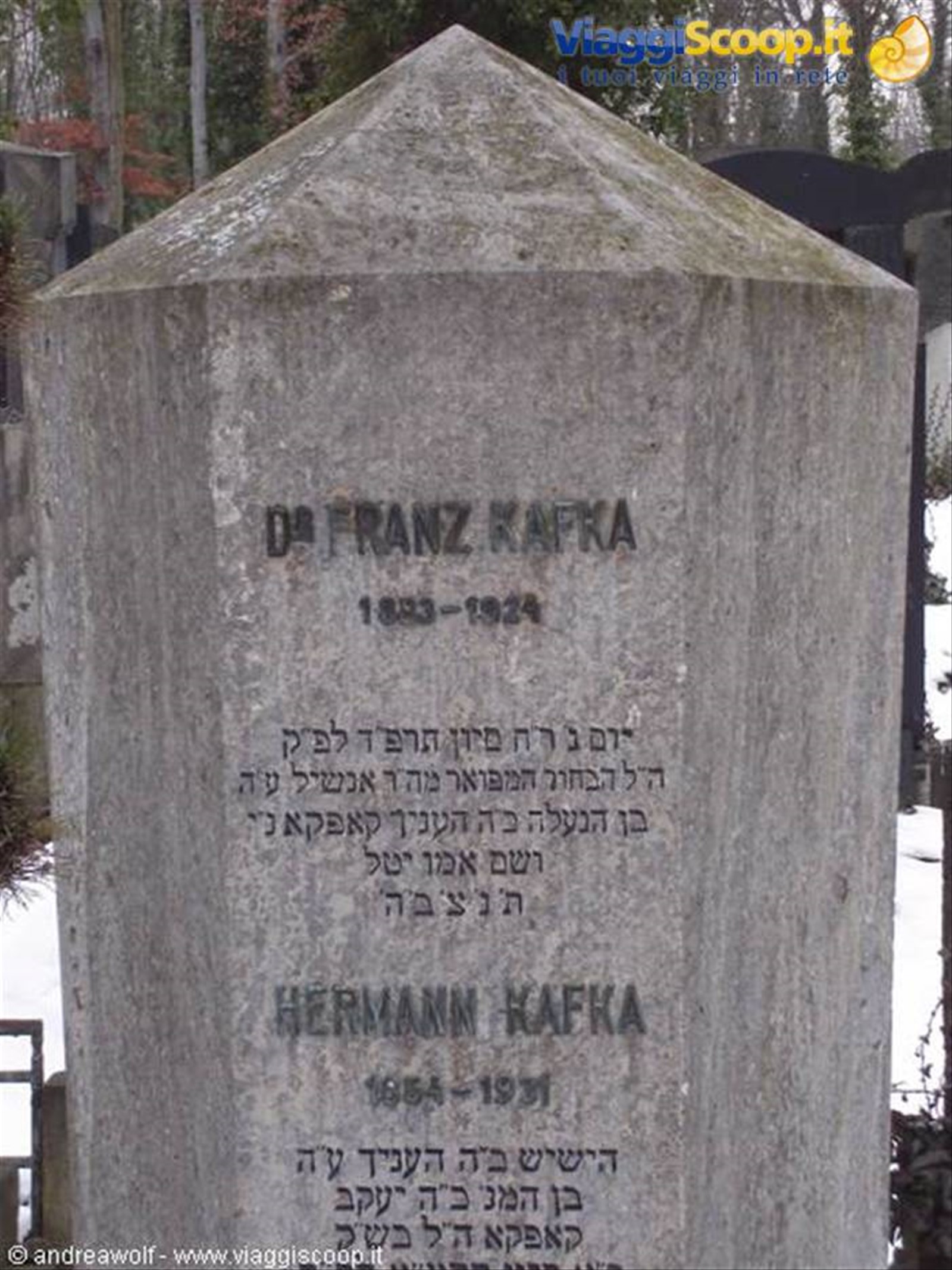 Tomba di Frnza Kafka