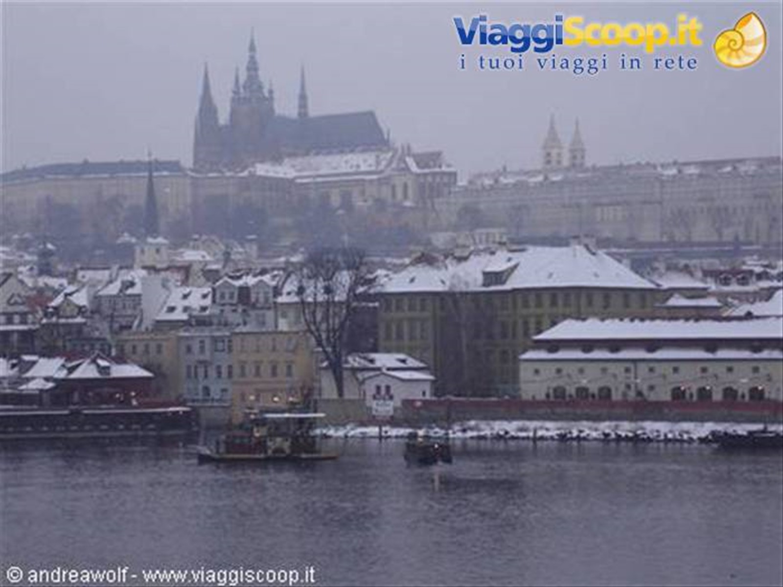 Vista del Castello di Praga