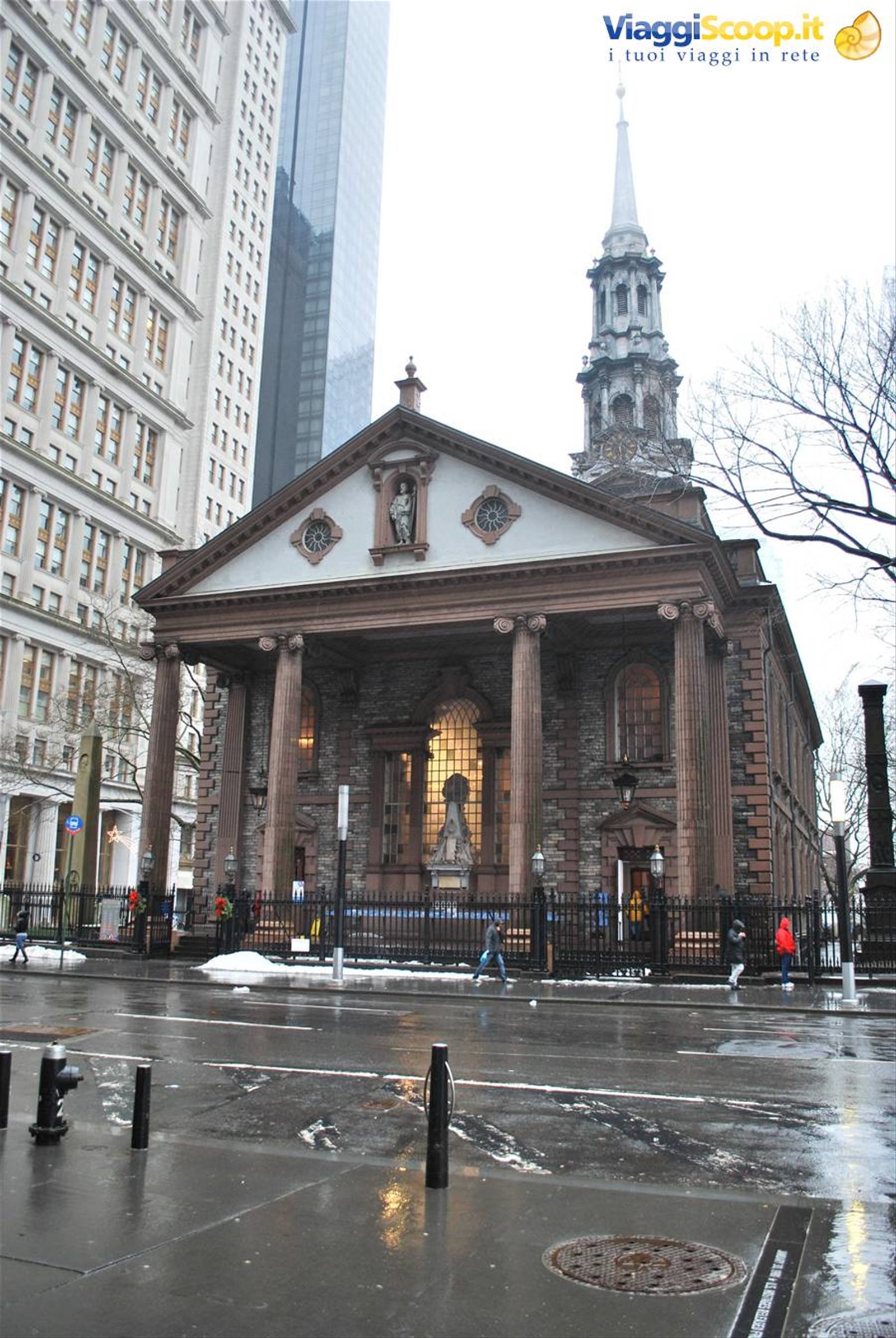 St Paul's Chapel, nel cuore del distretto finanziario