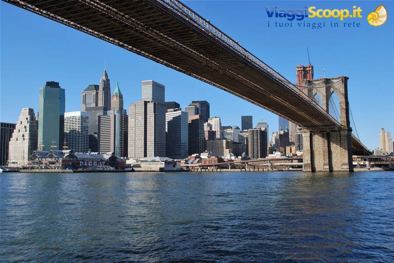 Il ponte visto dal quartiere di Brooklyn