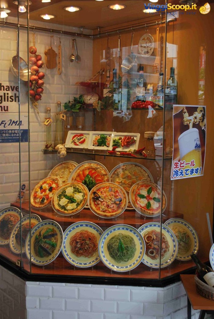 Mock up di cibo fuori i ristoranti