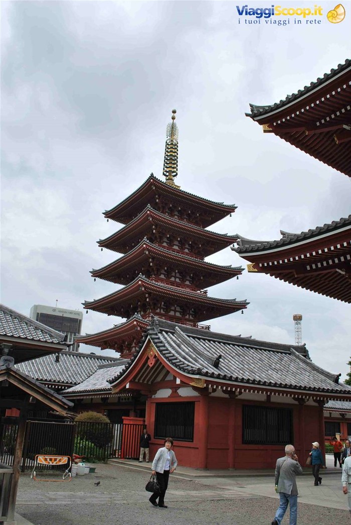 La pagoda più alta del Giappone è a Tokyo
