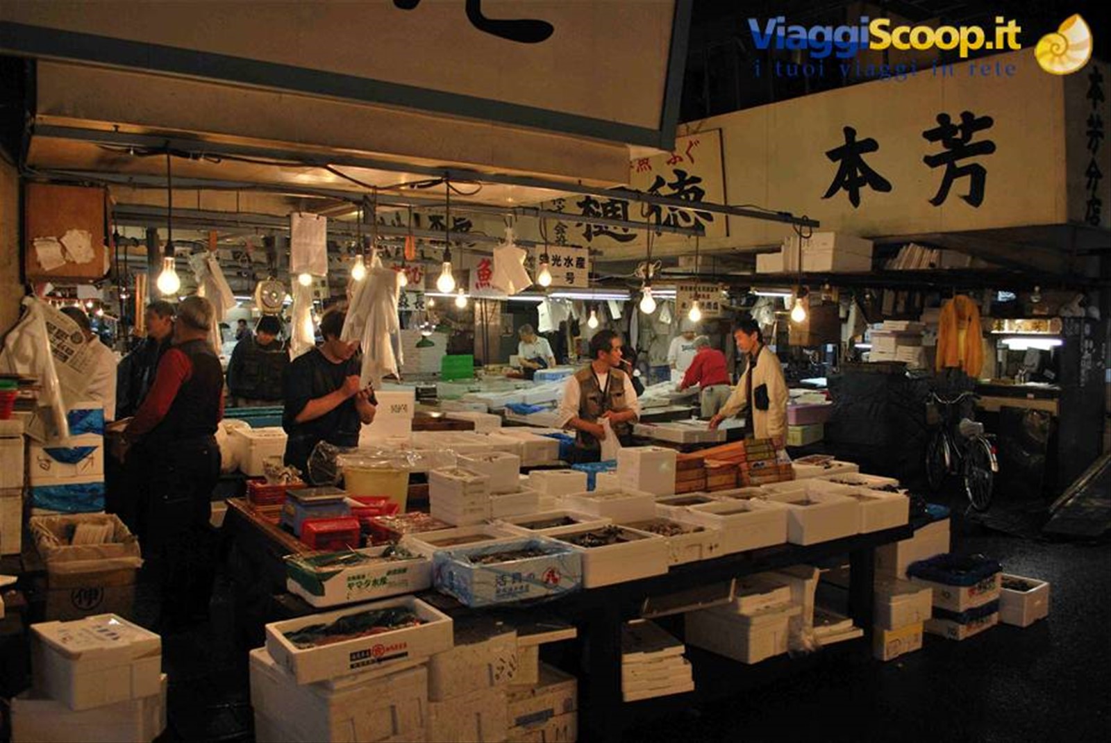 Mercato del pesce di Tokyo