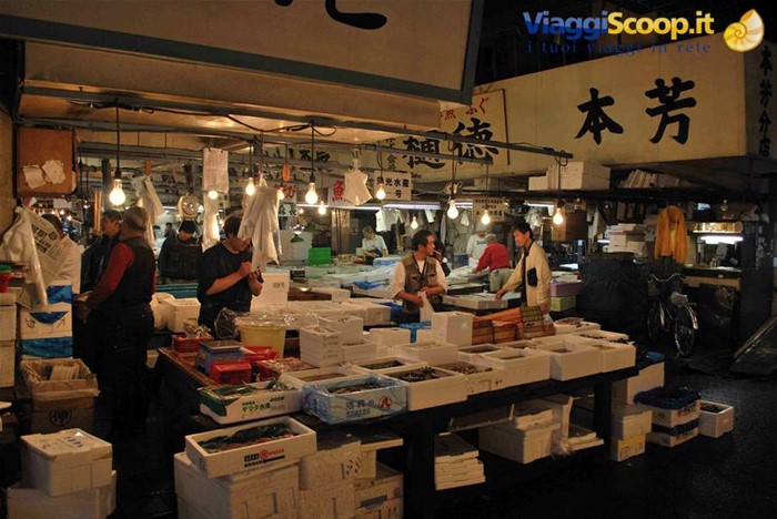 Mercato del pesce di Tokyo