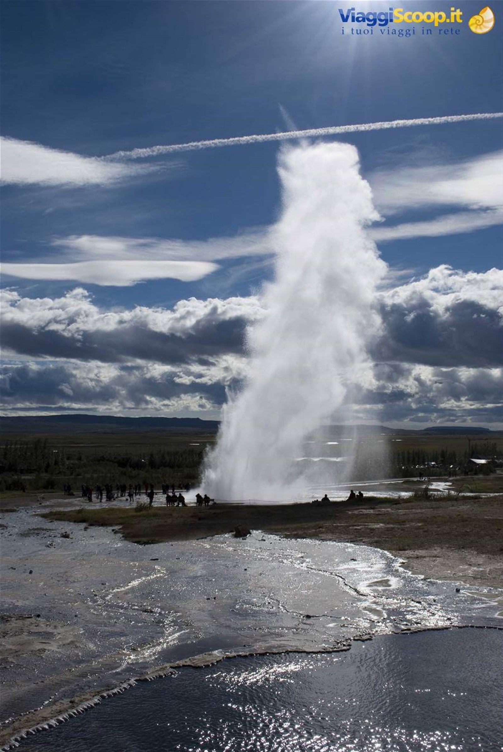 Il geyser di Strokkur nel Circolo d'Oro