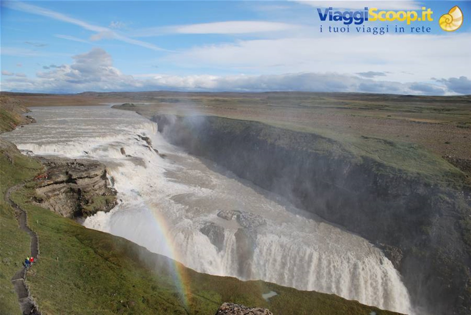 Il doppio salto della cascata di Gulfoss