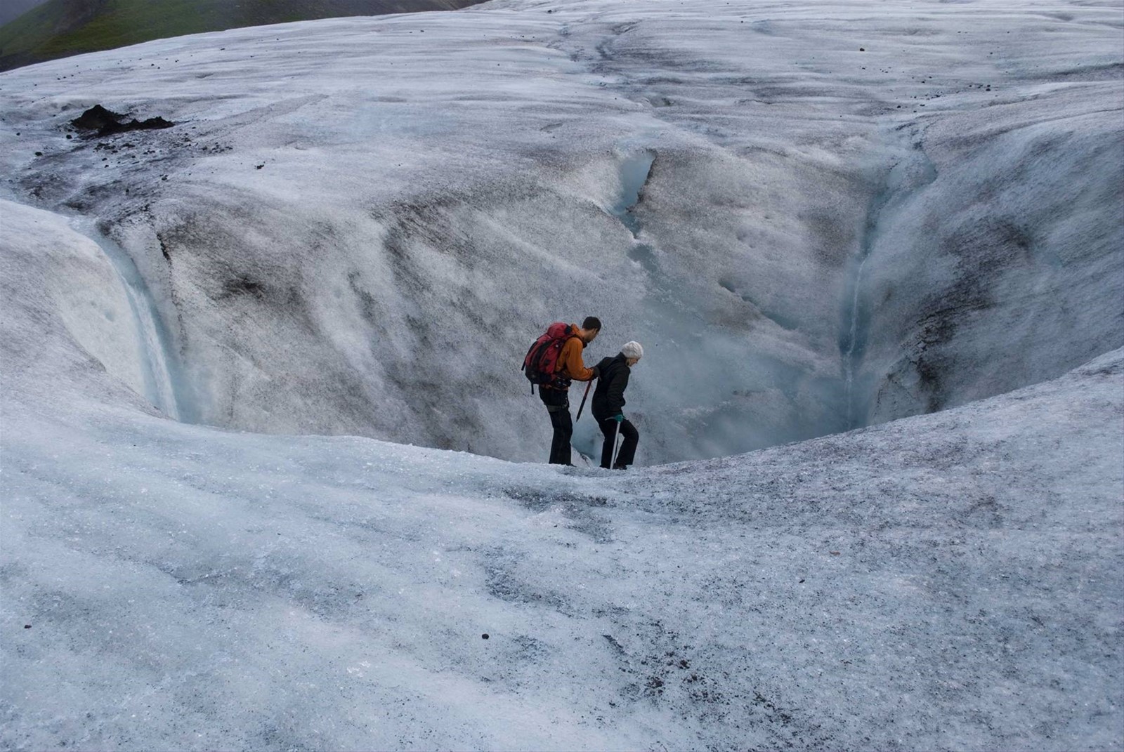 Scorci del ghiacciaio Skaftafellsjokull