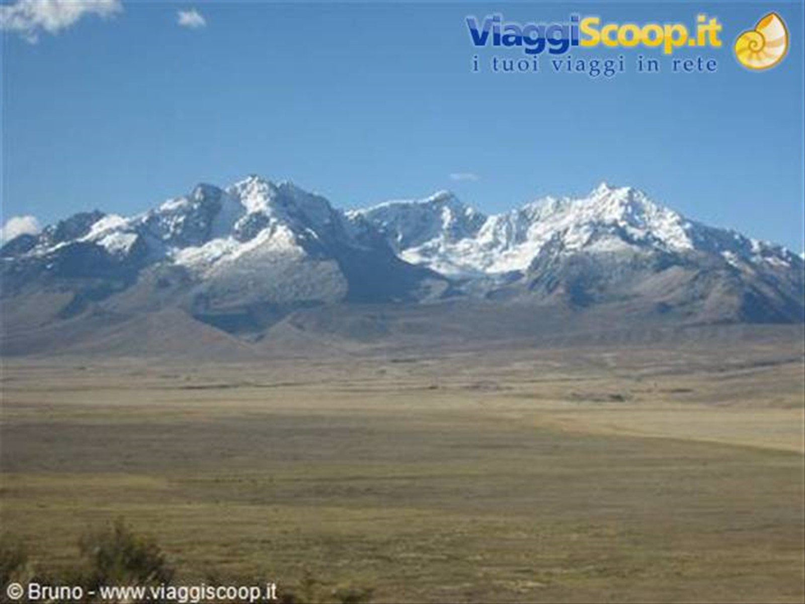Verso Huaraz - Prima vista della Cordillera Blanca