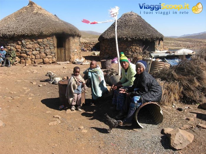 Villaggio del Lesotho