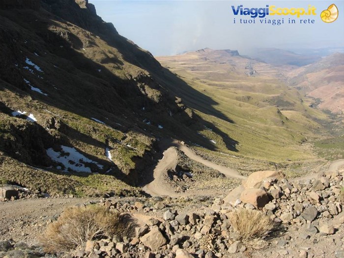 La strada per il Sani Pass