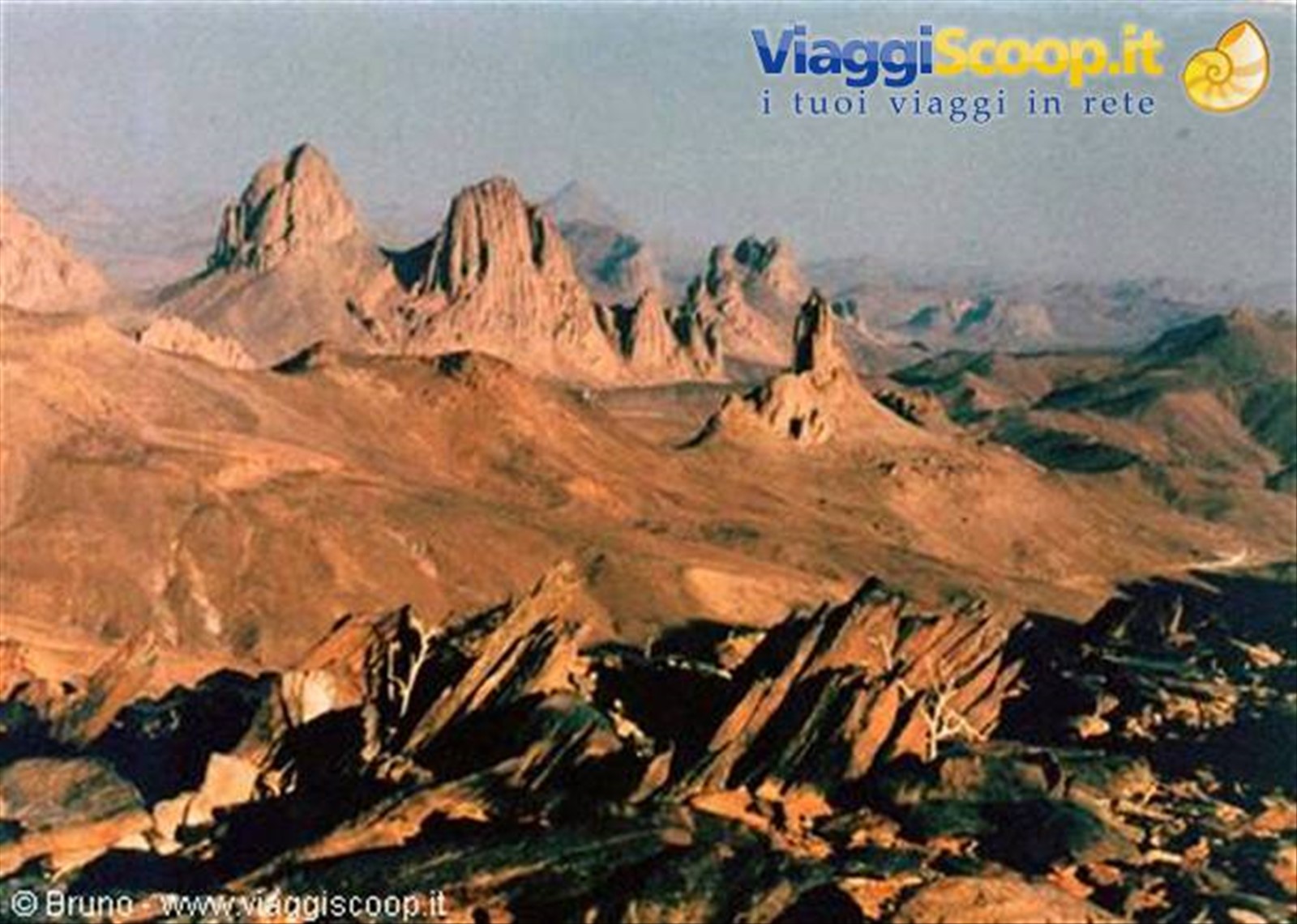 Tramonto sui monti dell'Hoggar