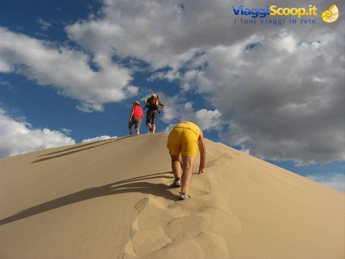 Deserto del Gobi-Salita alle dune di Khongoryn Els