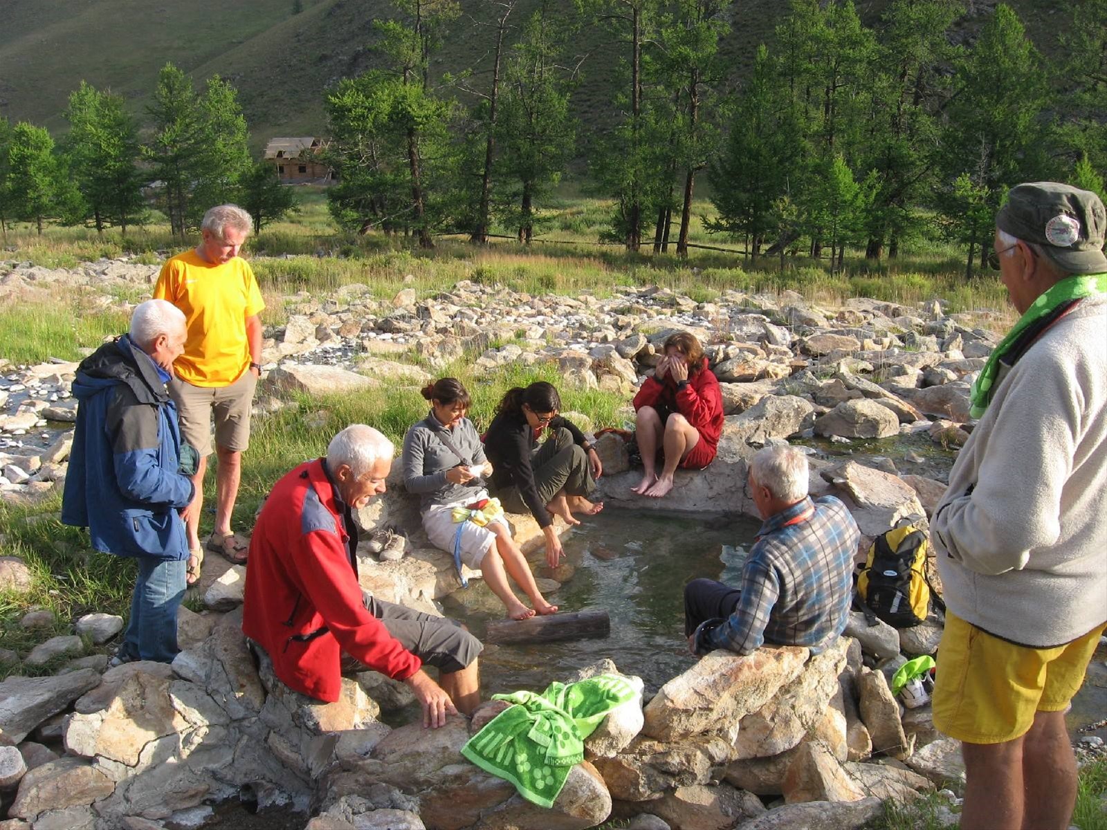 La sorgente calda di Hot Springs