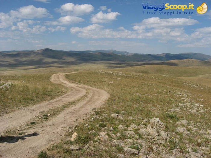 Strada verso Tsetserleg