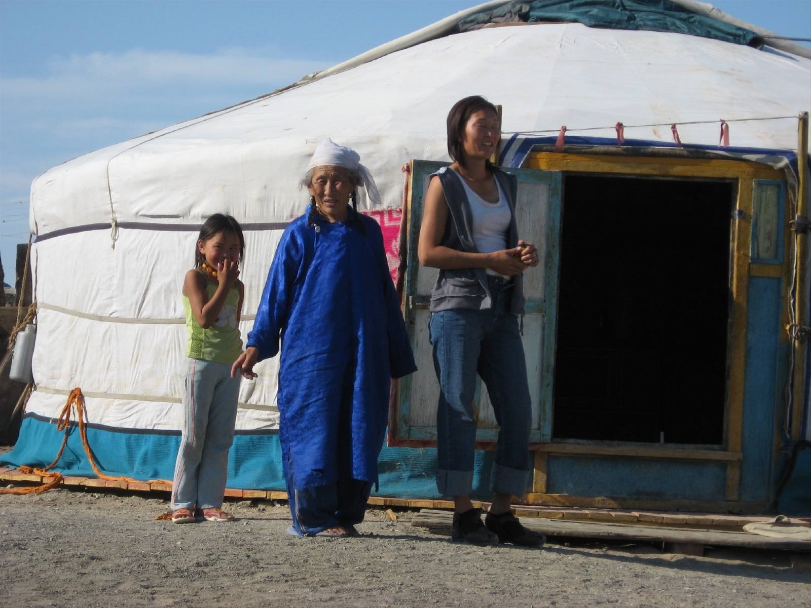 Tre generazioni mongole