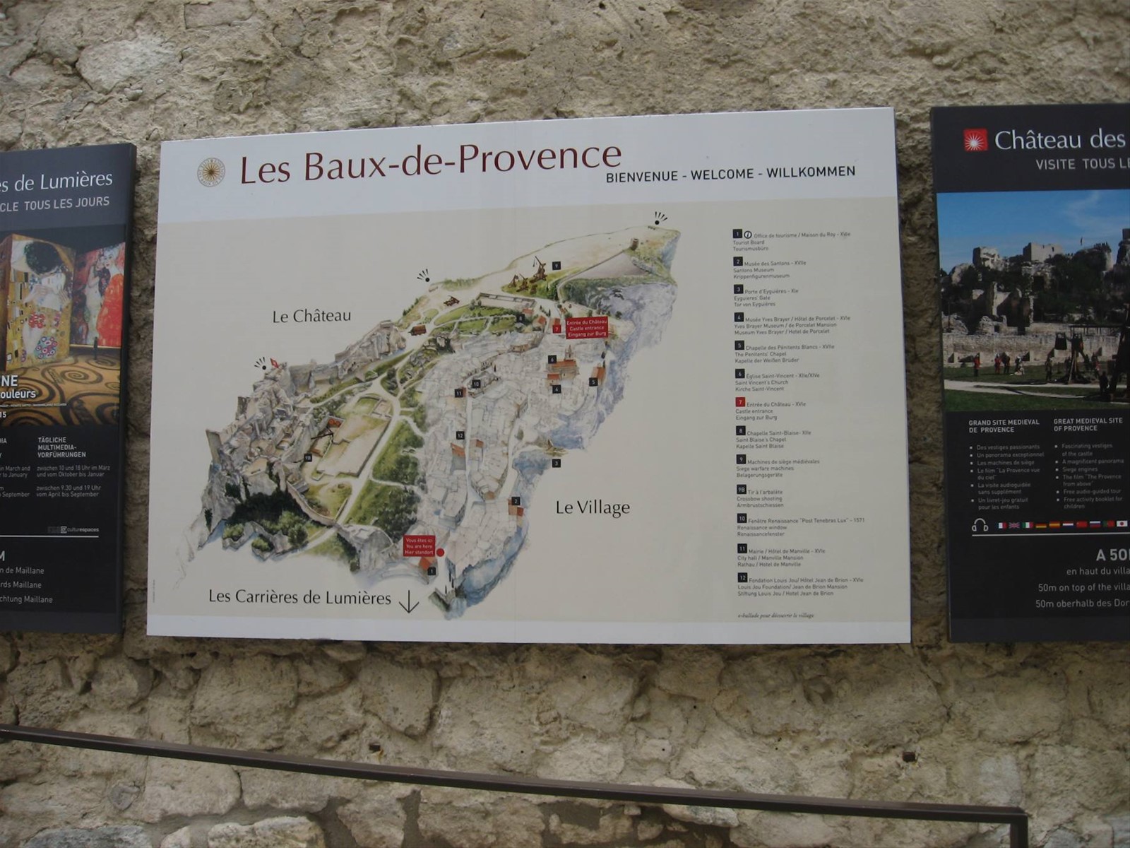 La mappa del castello