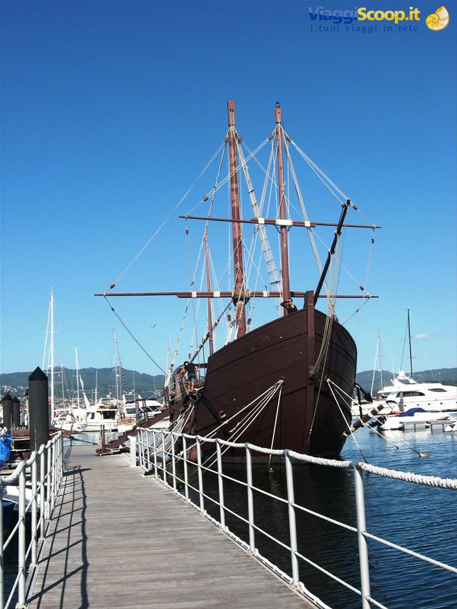 riproduzione della caravella Nina
