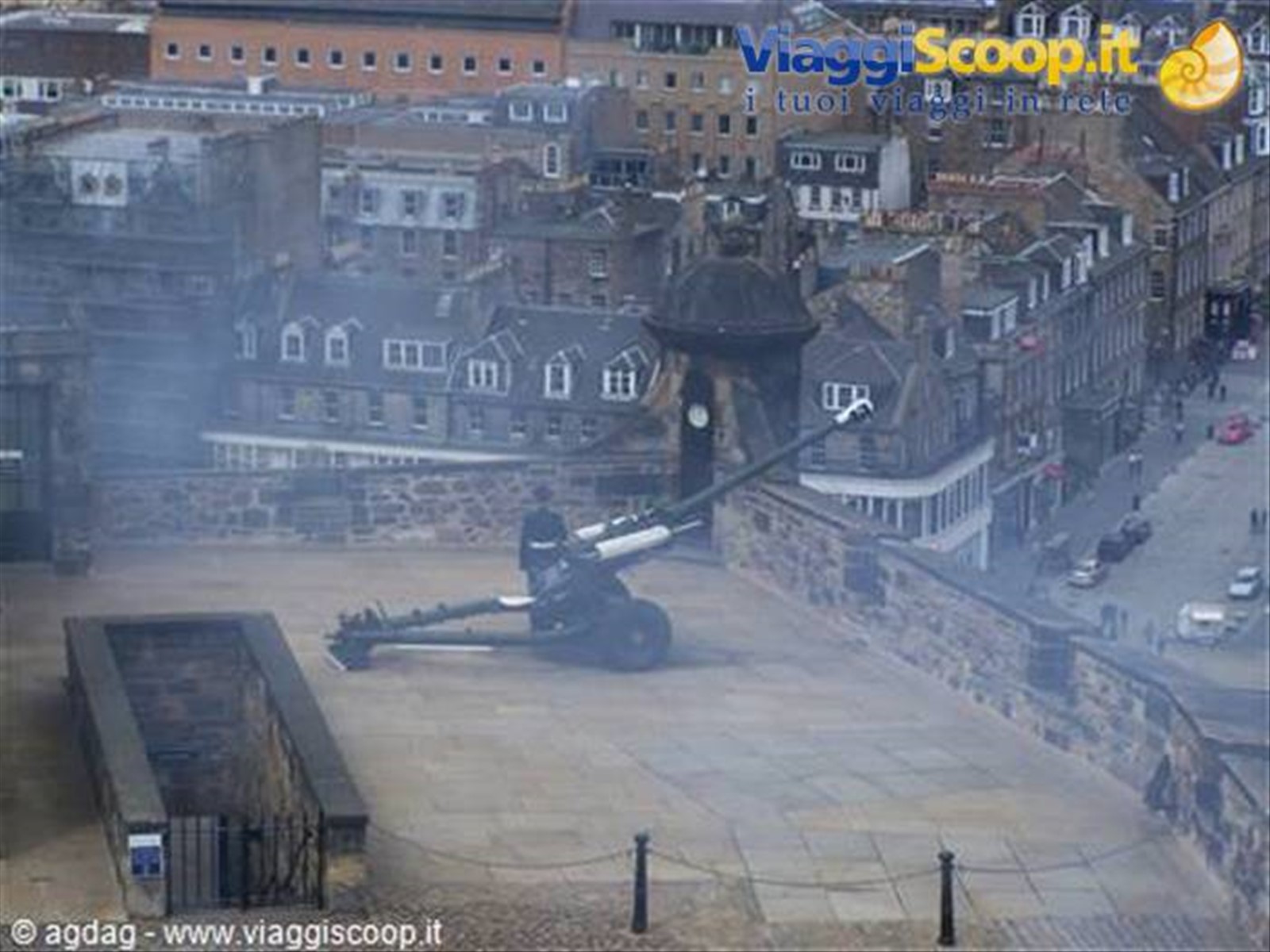 Edimburgo - Castello (one o'clock gun)