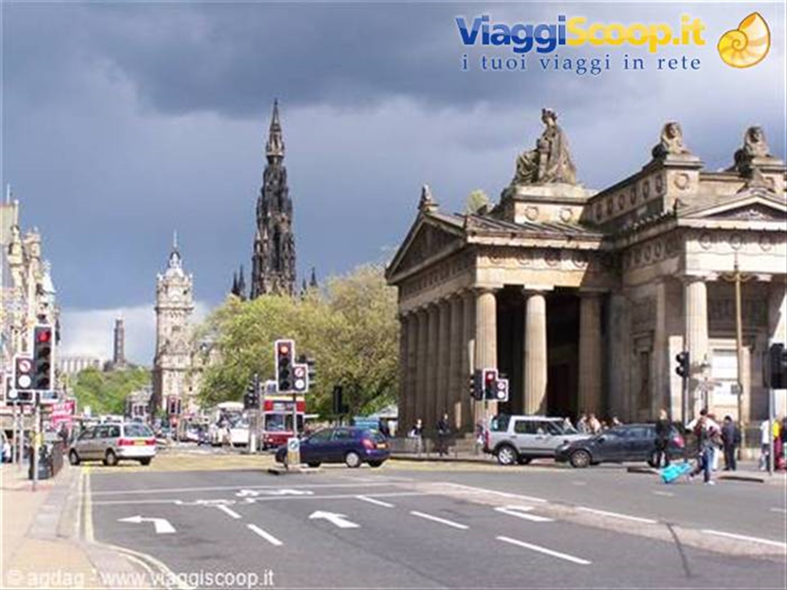 Edimburgo - Panoramica edifici