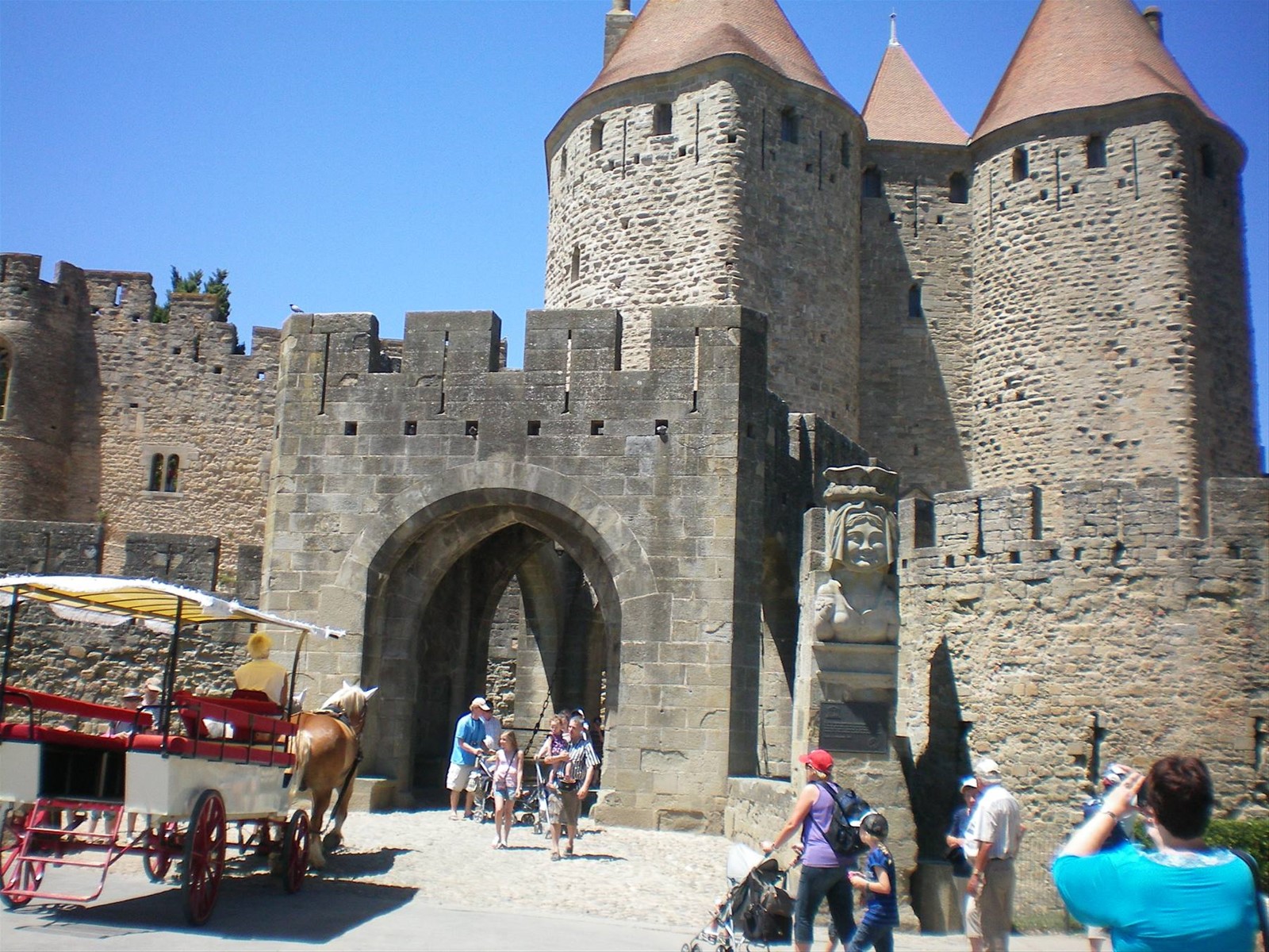 ingresso castello carcassonne