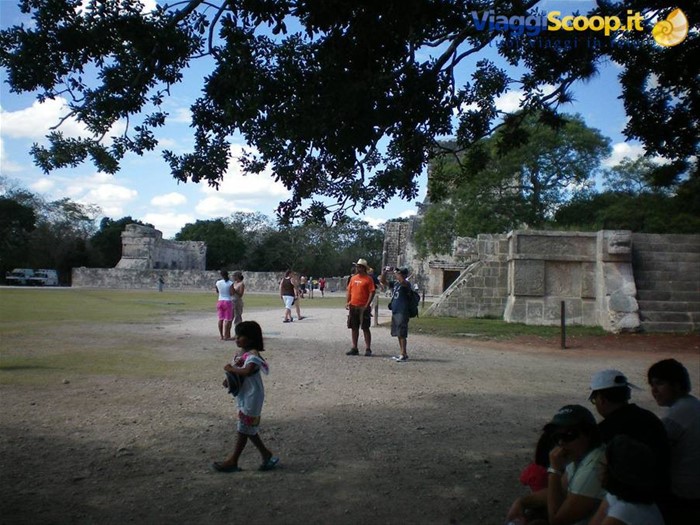 turisti a chichen-itza