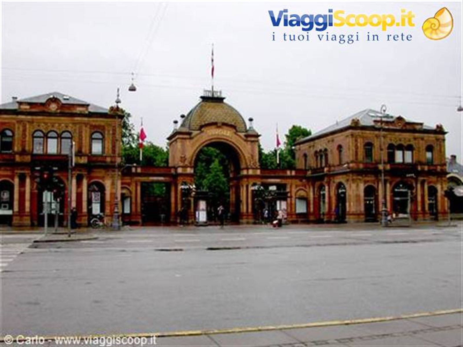 Copenaghen - Entrata al Tivoli