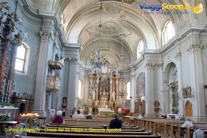 Cortina d'Ampezzo - Chiesa dei SS Filippo e Giacomo Apostoli